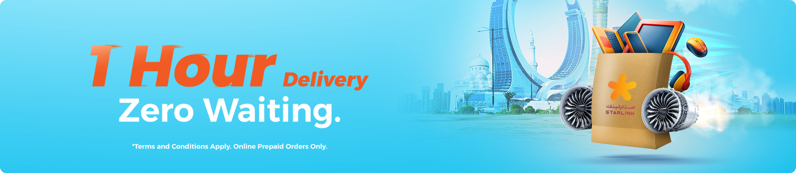1-Hour Delivery in Qatar-banner