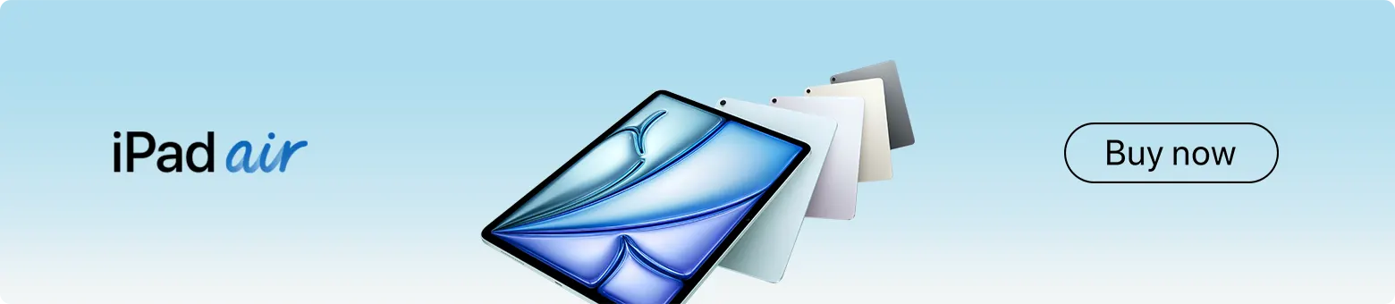 iPad Air with M2 Chip (2024)-banner